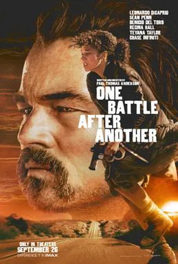 Official theatrical poster for One Battle After Another (2025), this list's #1 pick