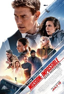 Official poster for Mission: Impossible – Dead Reckoning Part One (2023)
