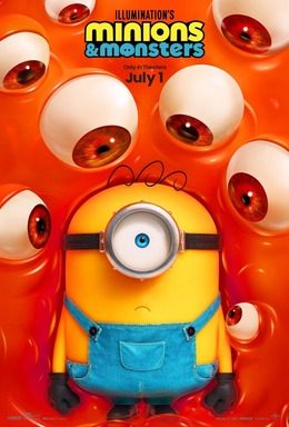 Official poster for Minions & Monsters (2026)