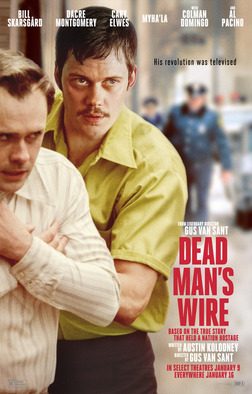 Official poster for Dead Man's Wire (2026), starring Bill Skarsgård