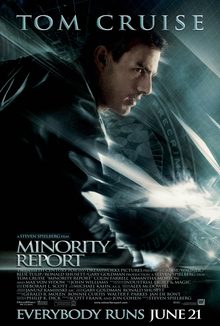 Official poster for Minority Report (2002)